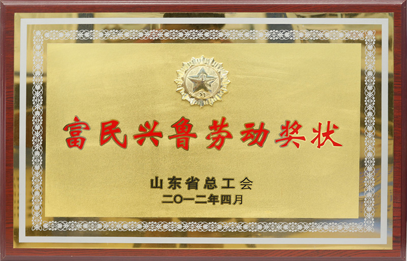 富民興魯勞動(dòng)獎(jiǎng)